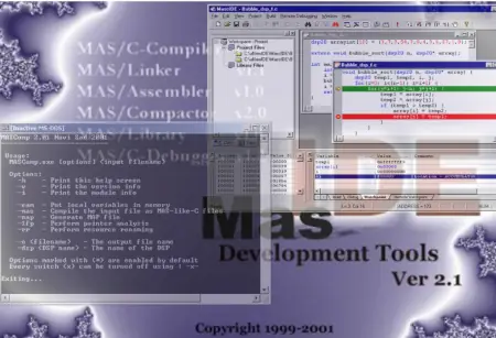 MAS DSP development tools, IDE