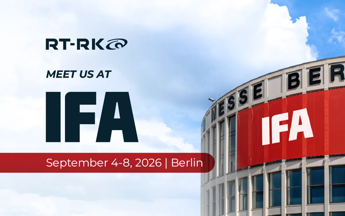 RT-RK and Qualcomm Demonstrate an Android-Based AI TV Platform at IFA 2026