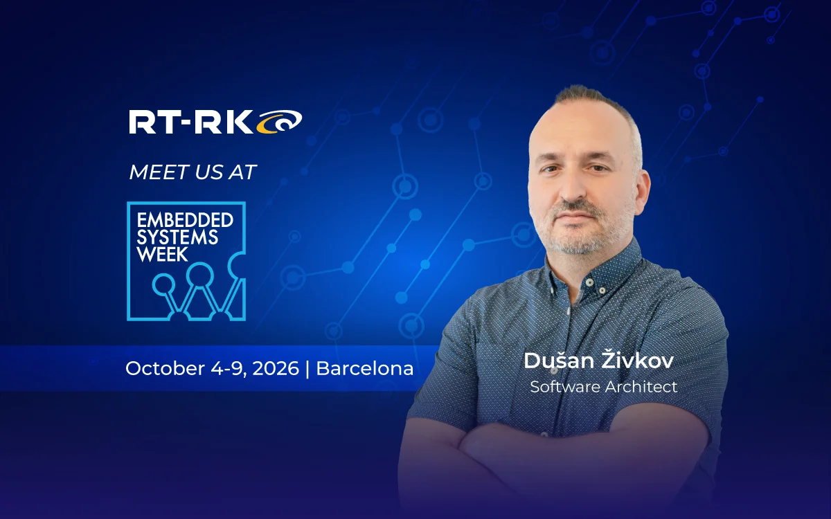 RT-RK at Embedded Systems Week 2026 – meta RT-RK at Embedded Systems Week 2026