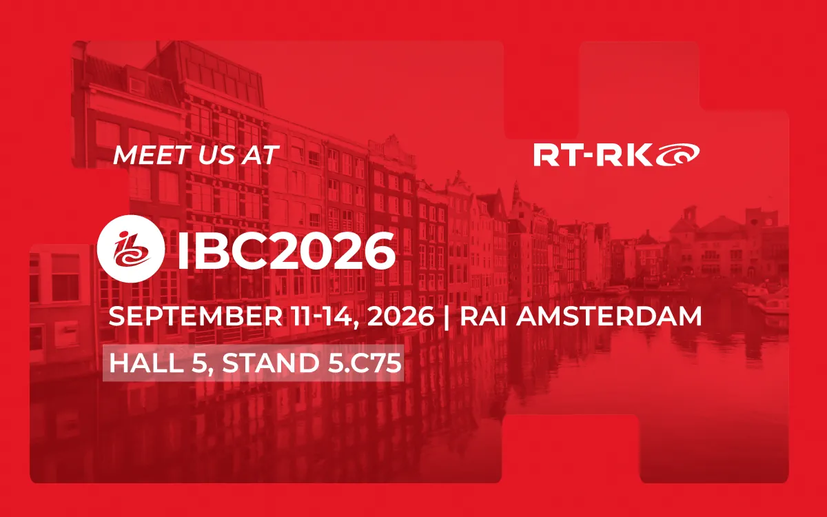 RT-RK at IBC 2026 – Meta RT-RK at IBC 2026